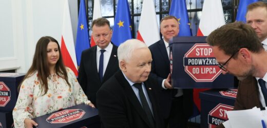 Kaczyński: PiS składa projekt ustawy przeciwko podwyżkom