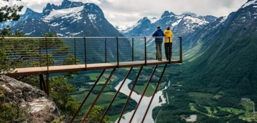 Drabina do nieba. Wyjątkowa atrakcja w norweskich górach