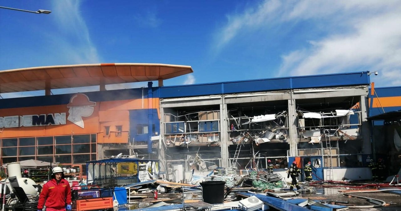 ​Eksplozja w markecie budowlanym w Rumunii. 15 osób rannych