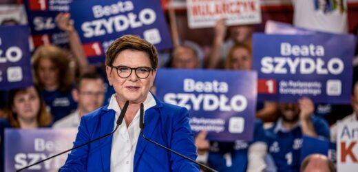 ​Beata Szydło na podium, ale zdobyła o połowę głosów mniej niż 5 lat temu
