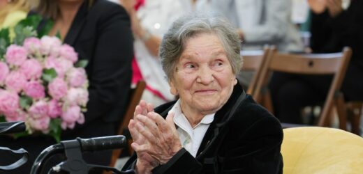 Wanda Traczyk-Stawska z Orderem Uśmiechu