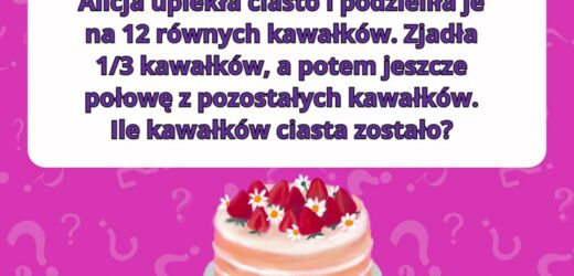 Zagadka matematyczna: Czy uda ci się poprawnie obliczyć to ćwiczenie?