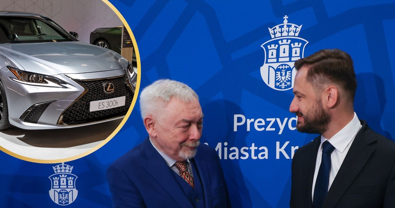 Lexus Jacka Majchrowskiego wystawiony na sprzedaż