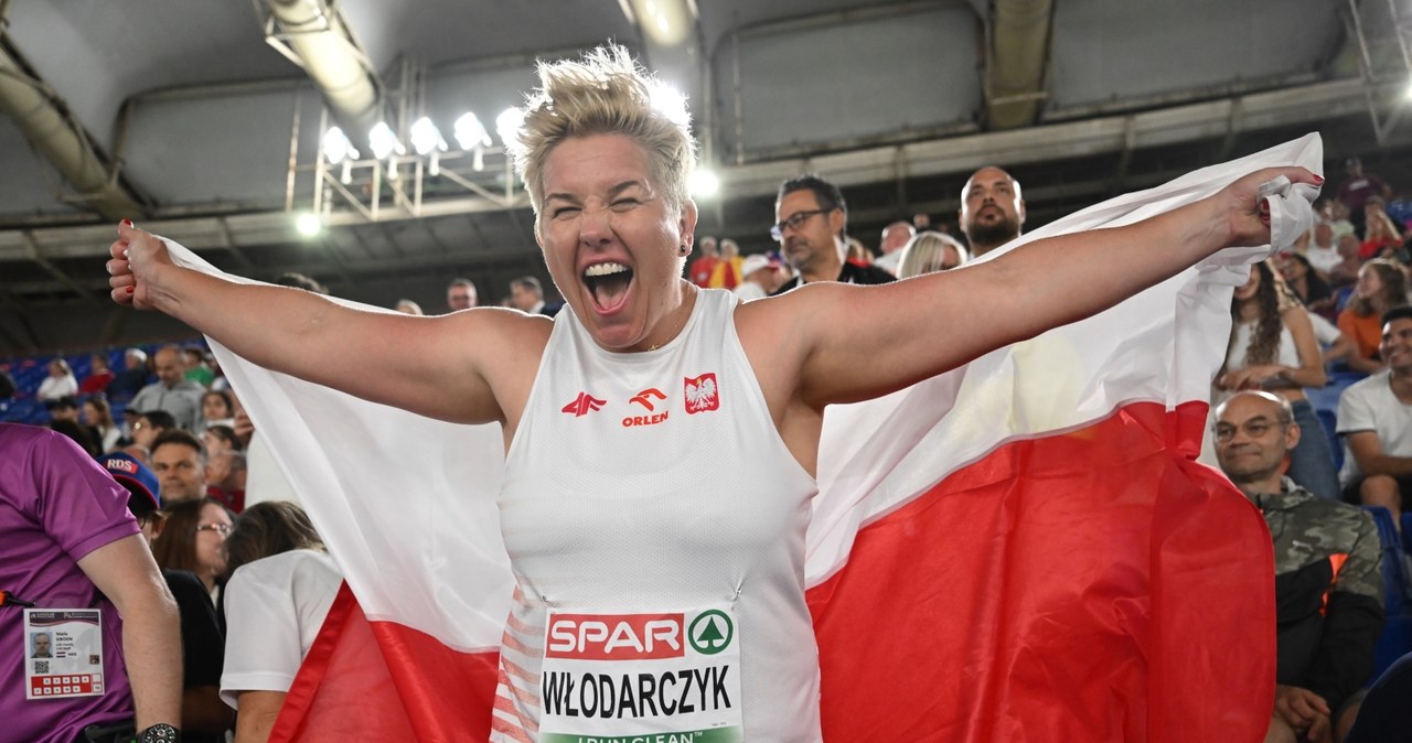 Tak rzuca mistrzyni. Anita Włodarczyk na podium mistrzostw Europy