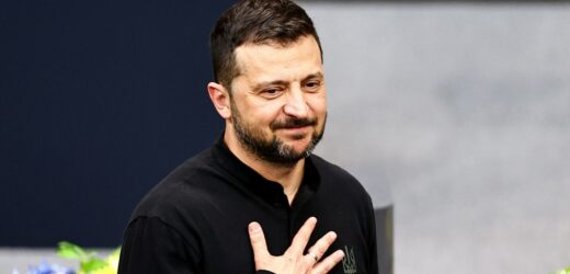 Zełenski w Bundestagu. Część deputowanych wyszła z sali