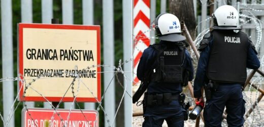 Sytuacja na polsko-białoruskiej granicy. Policja szkoli żołnierzy