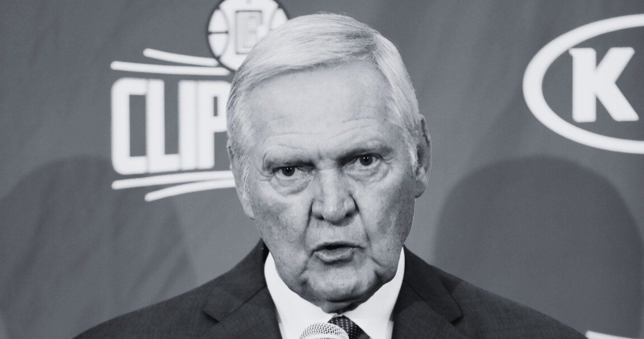 Nie żyje Jerry West, legendarny koszykarz z logo NBA