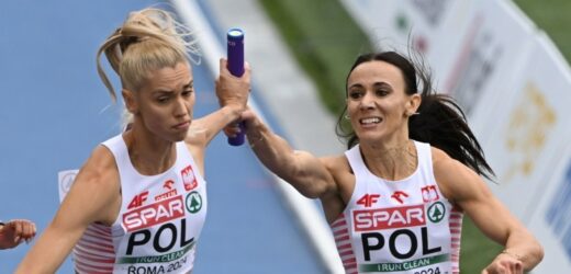 Polska sztafeta 4×400 m poza podium mistrzostw Europy