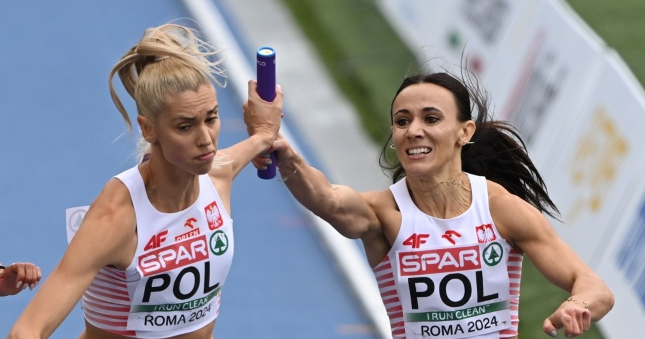 Polska sztafeta 4×400 m poza podium mistrzostw Europy