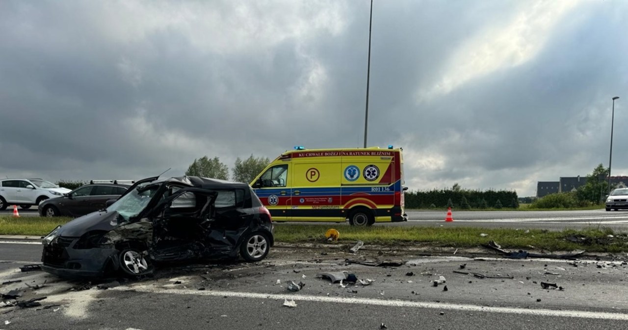 Tragiczny wypadek na Podkarpaciu. Nie żyje 33-latka