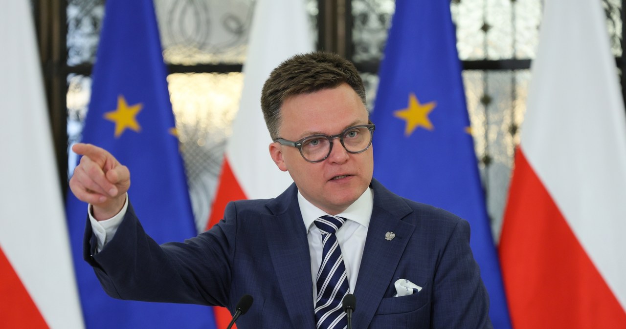 Będzie wniosek o ukaranie Mateckiego. Hołownia o incydencie na dachu