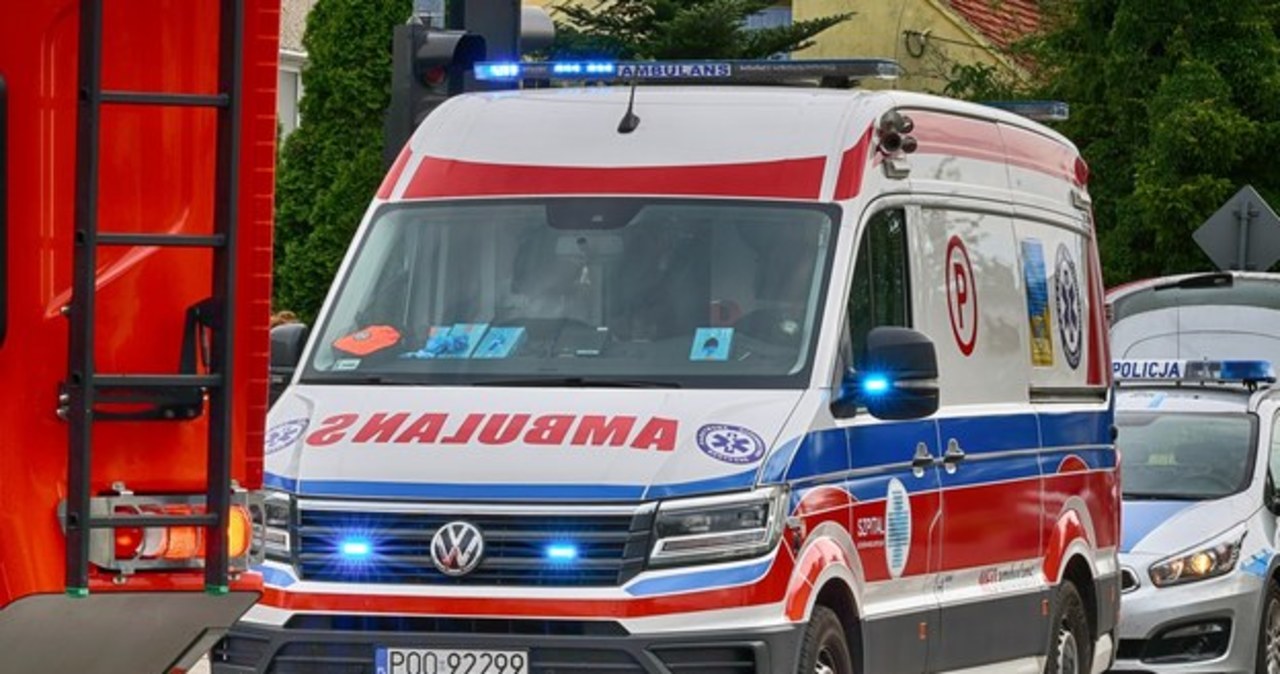 Kierowca BMW zderzył się z policjantem na motocyklu