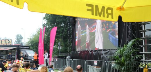 Tak kibicowaliście w strefie kibica RMF FM przed Galerią Kazimierz