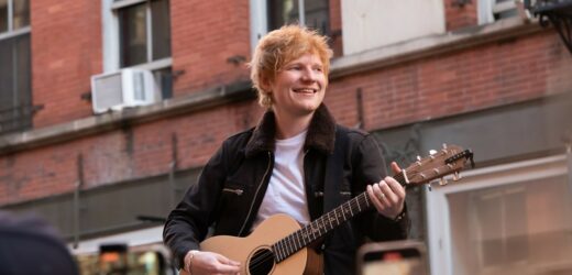 Ed Sheeran na topie. Tuż za nim Taylor Swift i Dua Lipa