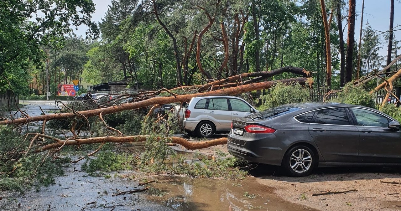 Burze nad Polską. Ponad 1000 interwencji strażaków