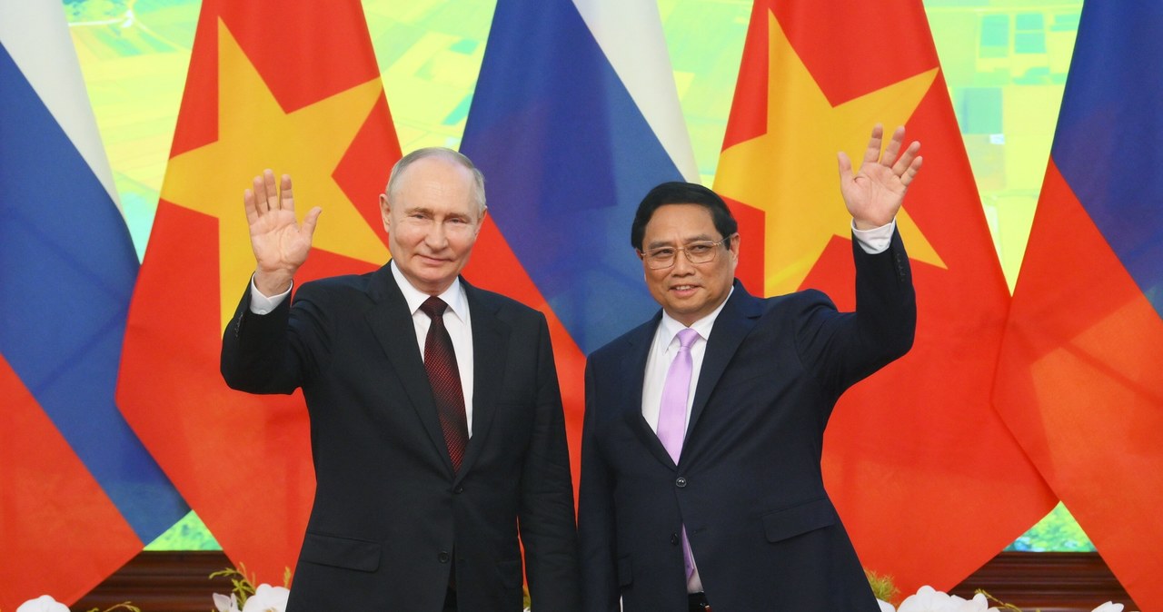Putin odwiedza Wietnam. Rosja rozszerza wpływy na oczach Zachodu