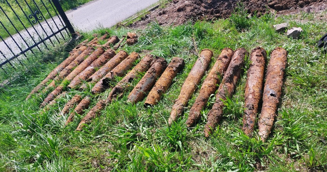 60 niewybuchów z czasów II wojny światowej znaleziono w gminie Chełmiec