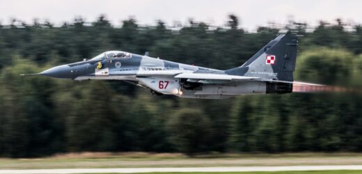 Pilot MiG-29 zawieszony z powodu incydentu koło Malborka