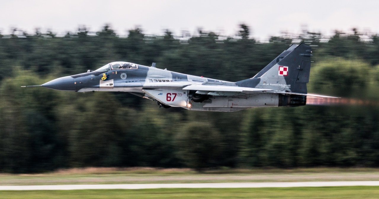 Pilot MiG-29 zawieszony z powodu incydentu koło Malborka