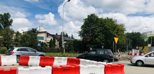 Problematyczne skrzyżowanie Maratońskiej i Obywatelskiej w Łodzi