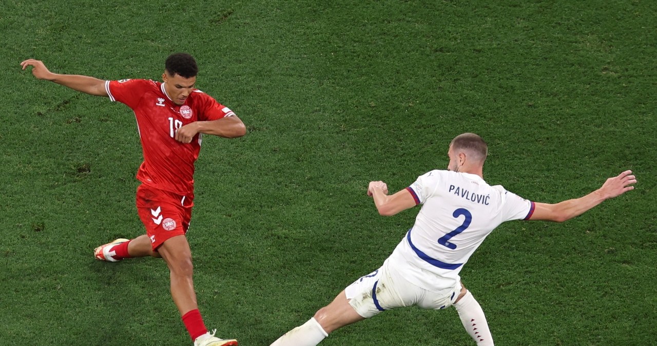 Euro 2024: Dania remisuje z Serbią i awansuje do 1/8 finału