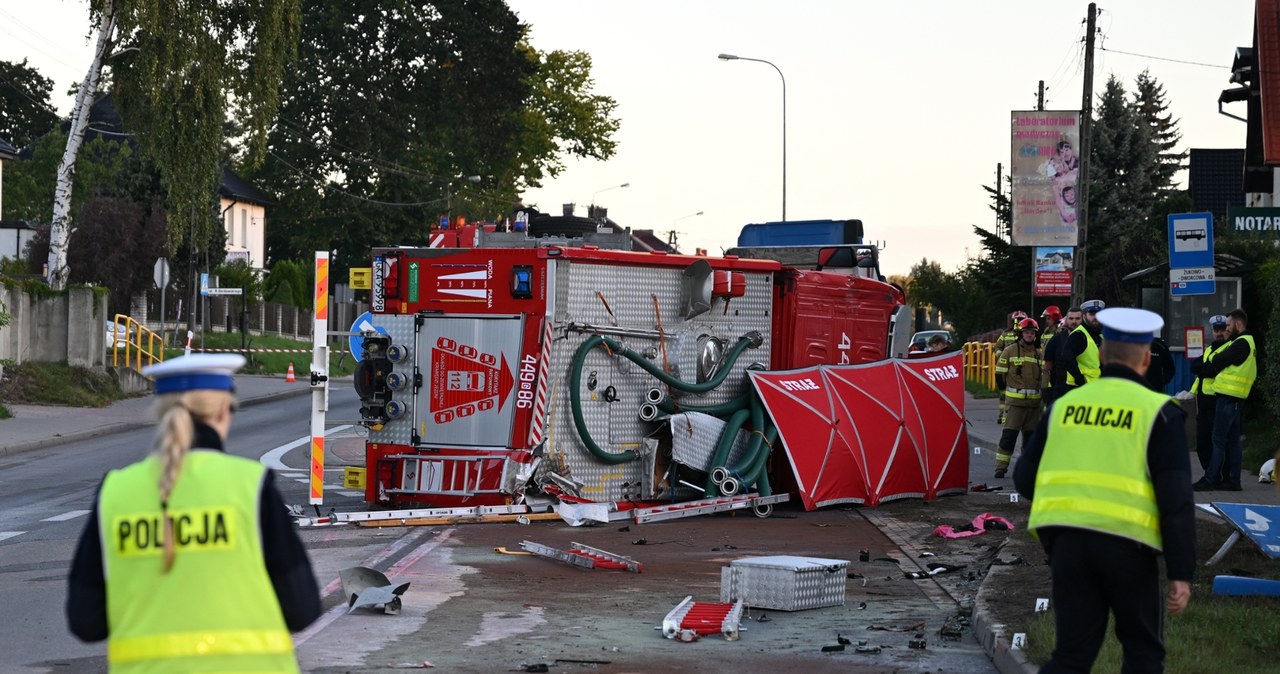 Strażacy zginęli w drodze do wypadku. Akt oskarżenia ws. tragedii w Żukowie