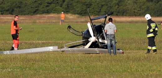 Wypadek wiatrakowca na Podkarpaciu. Są ranni