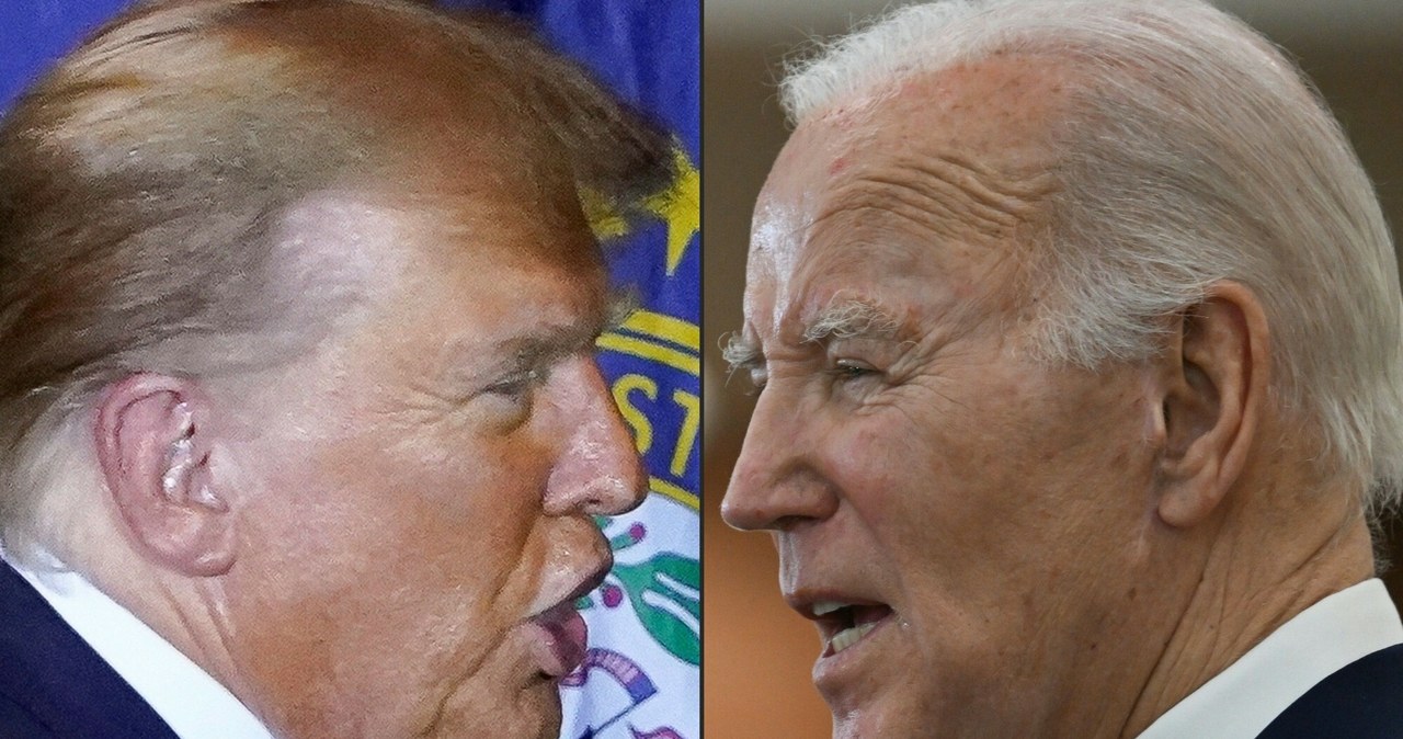 W nocy debata Biden-Trump, czyli: Szaleniec vs starzec