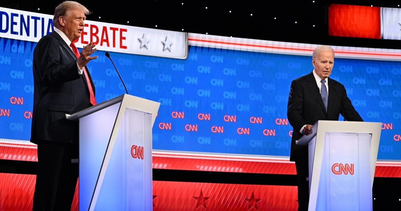 Debata Biden-Trump. Padły słowa o Polsce i trzeciej wojnie światowej