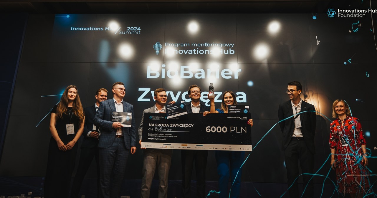 BioBarrier z Politechniki Łódzkiej zwycięża Innovations Hub