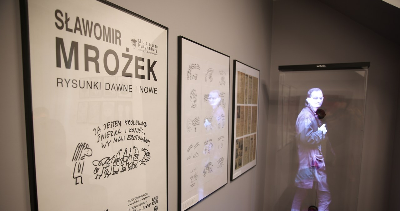 Gabinet Sławomir Mrożka w Bibliotece Kraków