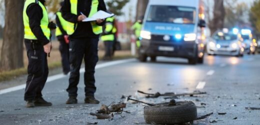Jedna osoba nie żyje, siedem rannych. Wypadek busa przewożącego obcokrajowców