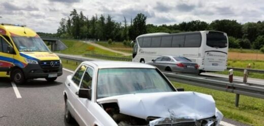 Wypadek na A1, korki na obwodnicy Trójmiasta