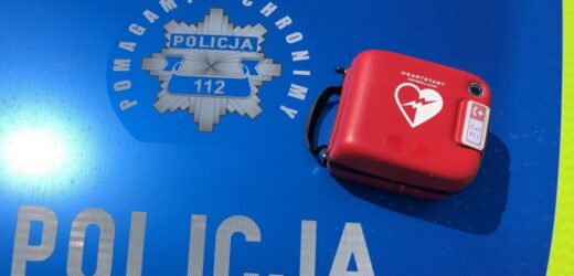 Policjanci odzyskali skradziony defibrylator