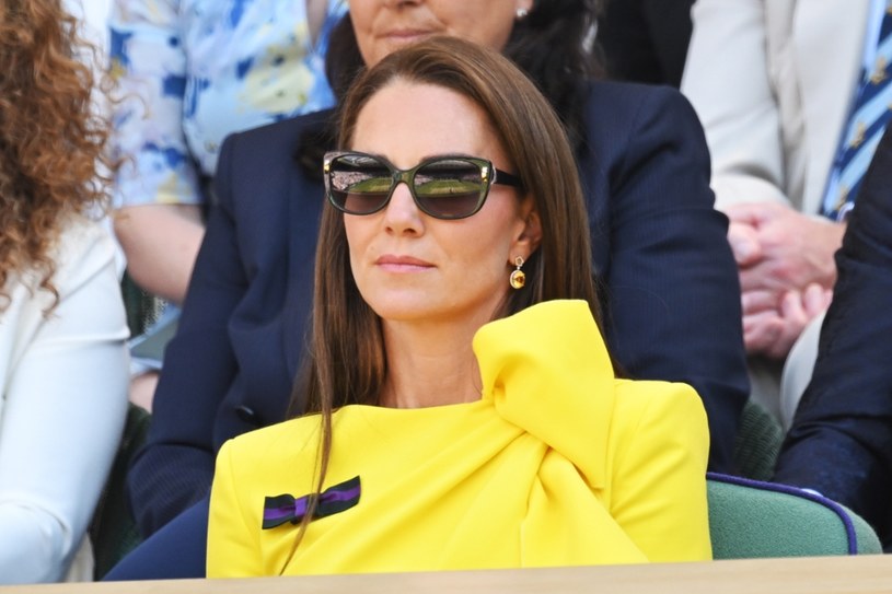 Zgromadzeni na Wimbledonie patrzyli tylko na nią. Księżna Kate oszałamia