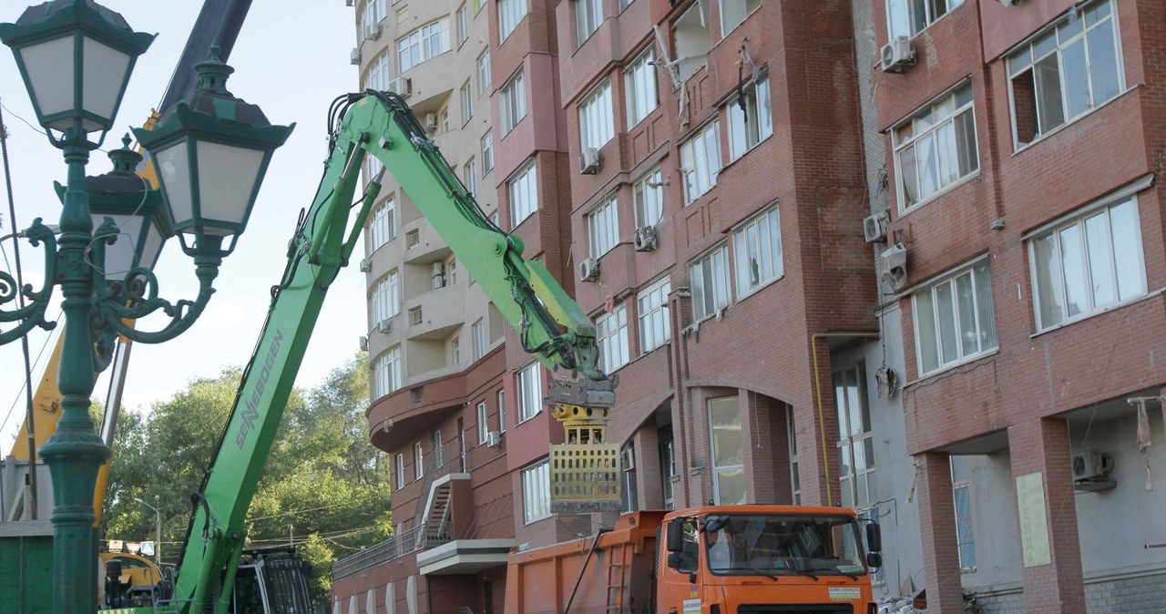 Rosyjski atak rakietowy na Dniepr. Są zabici i ranni