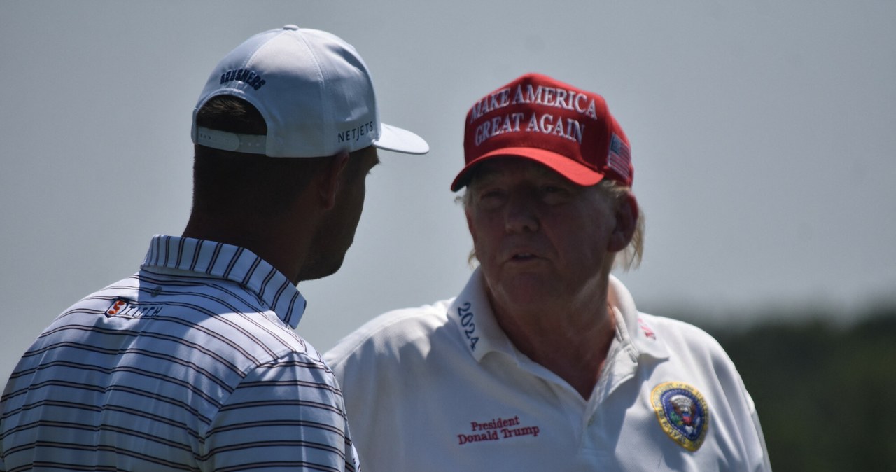 Trump o Bidenie: Wyeliminowałem tę kupę łajna