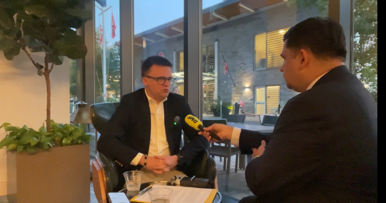Szymon Hołownia w Waszyngtonie: Wyrastamy na jednego z liderów NATO