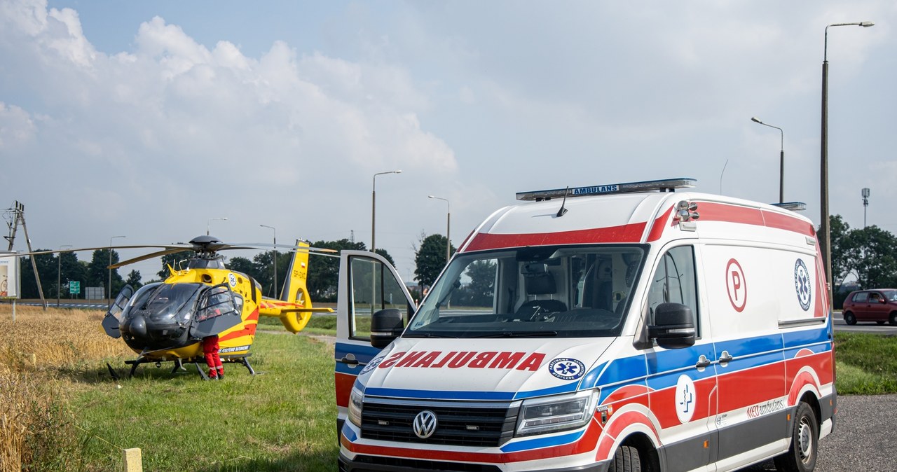 Wypadek pojazdu wojskowego na Podlasiu. Co najmniej jeden żołnierz ranny