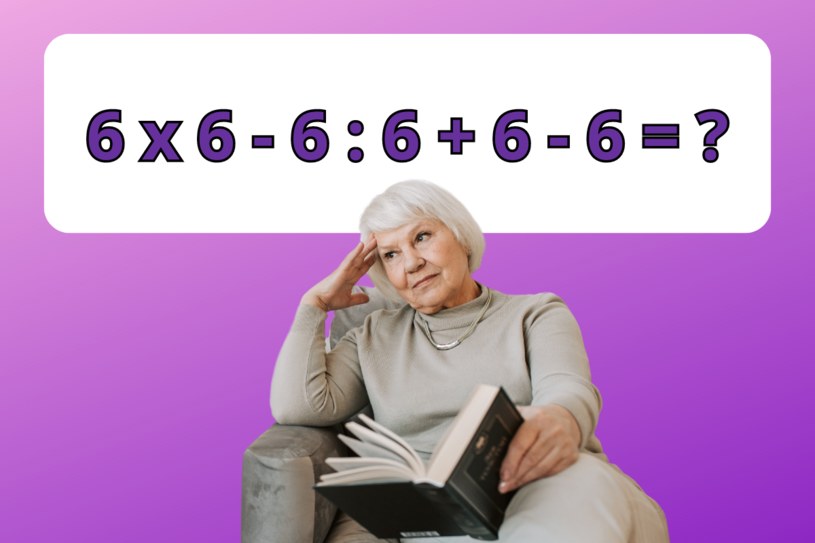 Zagadka matematyczna z sześcioma szóstkami. Niby prosta, a jednak sprawia kłopot