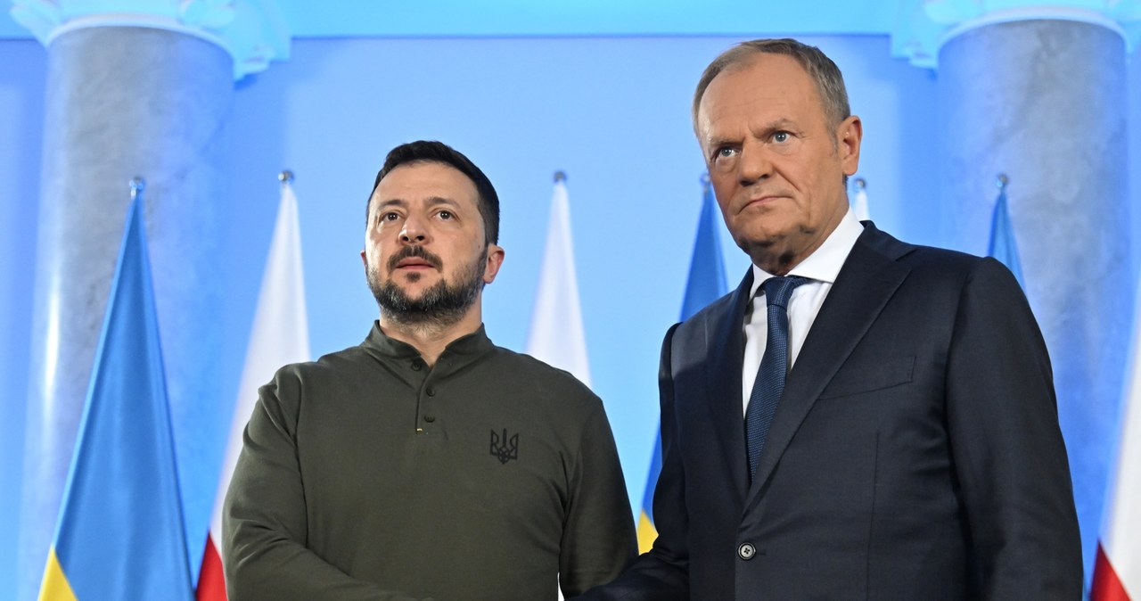Zełenski i Tusk podpisali umowę w dziedzinie bezpieczeństwa
