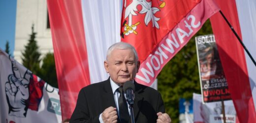 Protest przed Sejmem. Kaczyński: Dziesiątki tysięcy ludzi do osłony wyborów