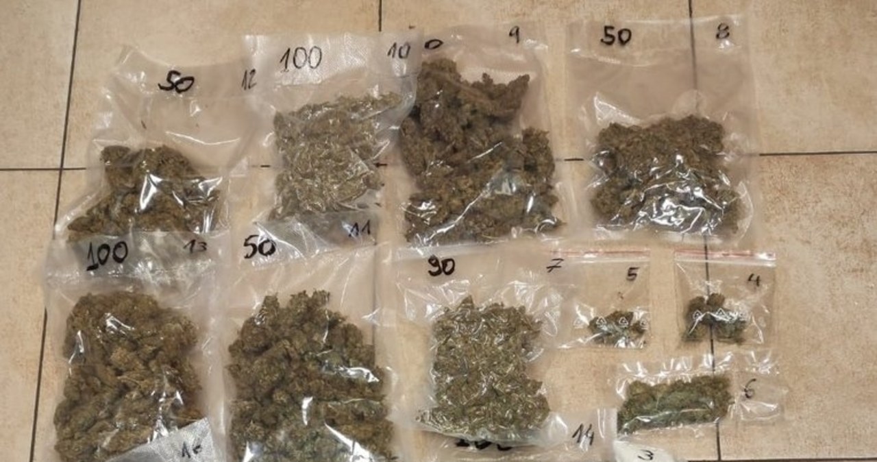 Marihuana i amfetamina w piwnicy 35-letniego brzeszczanina