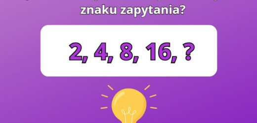 Test na inteligencję: Jaka liczba kryje się za znakiem zapytania?