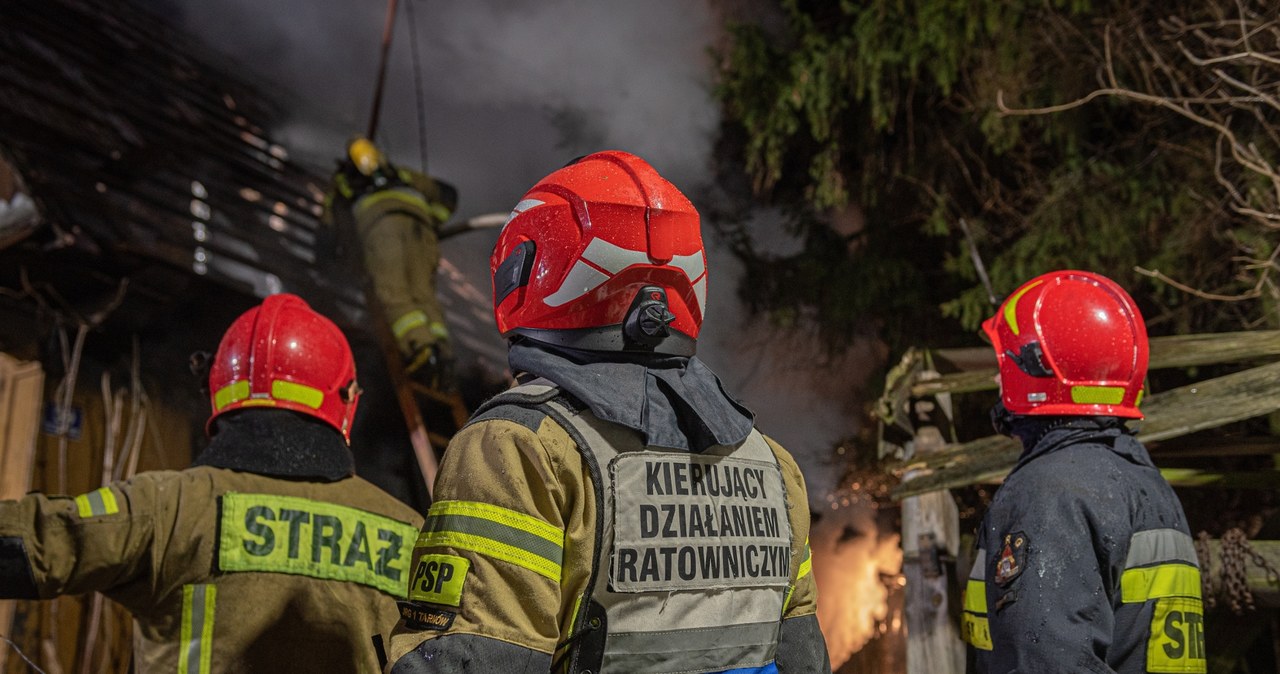 Suchy Las: 19-latek przypadkiem podpalił zabytkową willę
