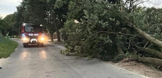 Armagedon w Tomaszowie Mazowieckim. Potężna nawałnica w mieście