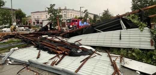 Tomaszów Mazowiecki zmaga się ze skutkami nawałnicy