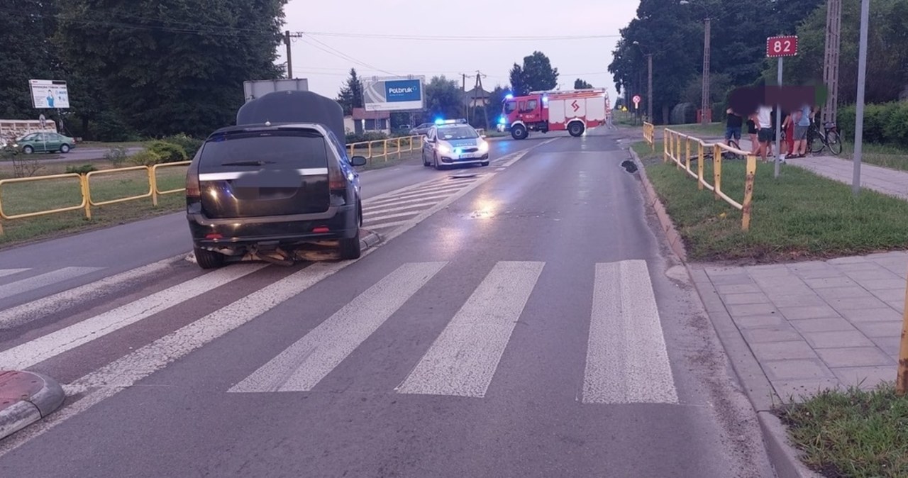 15-latka potrącona na przejściu dla pieszych. Trafiła do szpitala