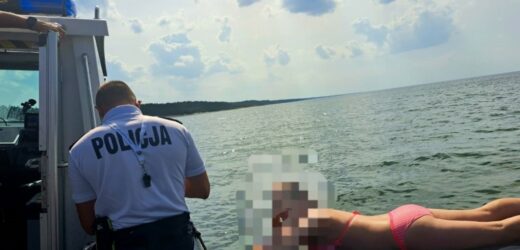 Dryfowała na materacu w stronę Szwecji. Była już 400 m od brzegu