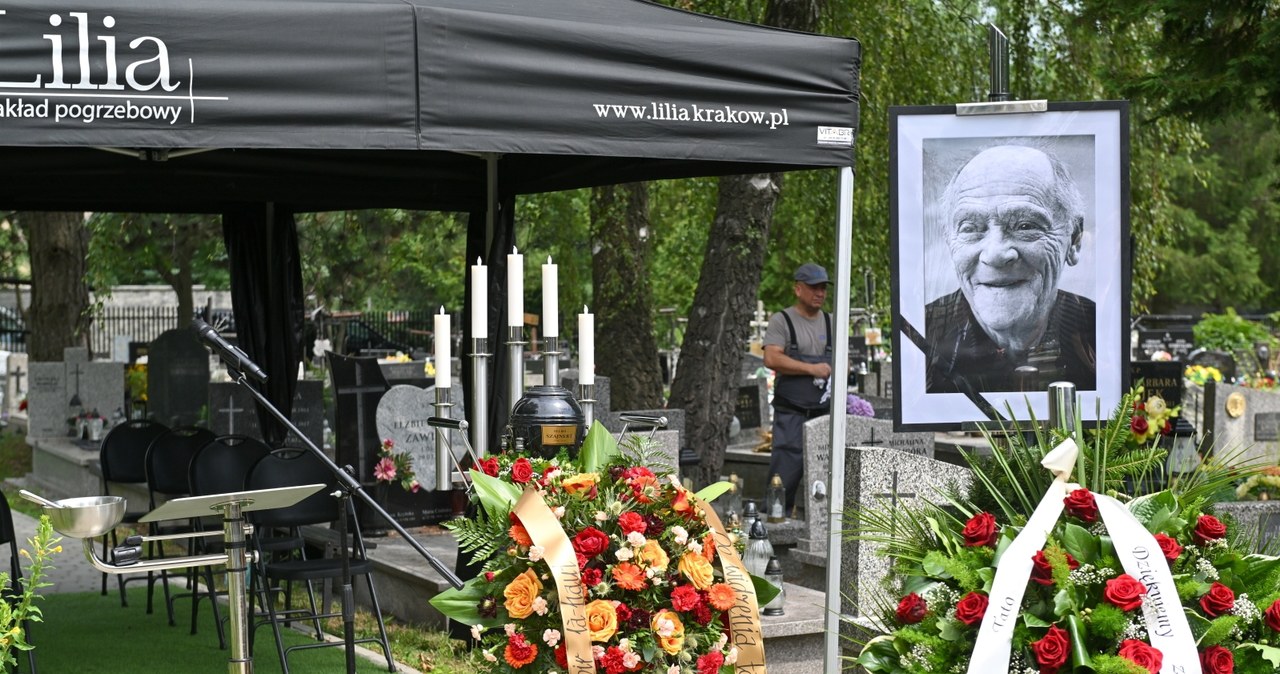 Aktor Feliks Szajnert spoczął na Cmentarzu Bronowickim